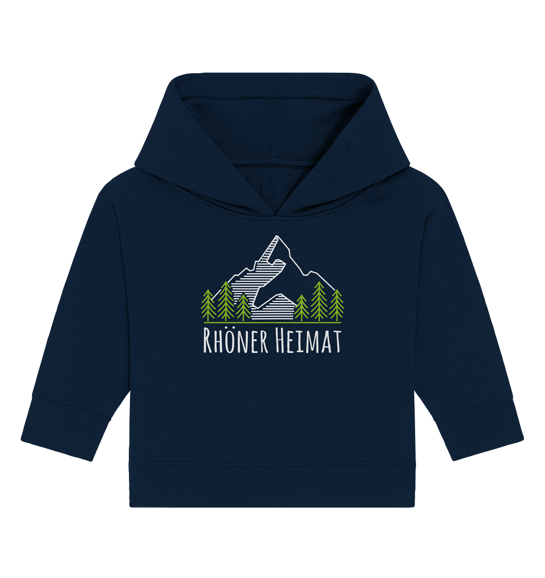 RHÖNER HEIMAT BERG - Baby Organic Hoodie